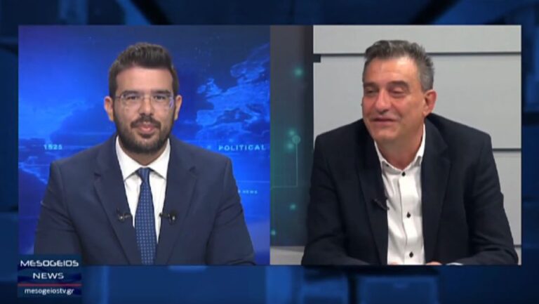 Ο Αντιδήμαρχος Μεγαλόπολης Θεμιστοκλής Σακελλαριάδης στο Mesogeiostv για την απολιγνιτοποίηση
